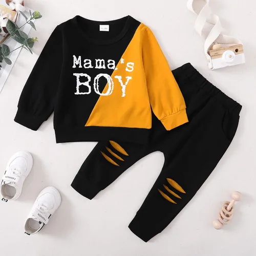 Miniatura 7 de KIMI BEAR Ropa para niño pequeño, traje de bebé, sudadera de algodón para niños, sudadera de algodón, ropa de otoño e invierno para niños
