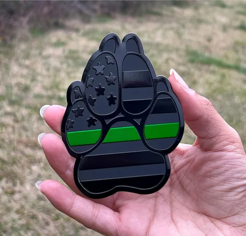 Miniatura 7 de Emblema de guardabarros de metal para autos, camiones (3 x 4 pulgadas, negro)