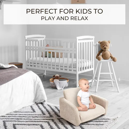 Miniatura 4 de ZICOTO Silla y sofá resistente para niños – El sofá perfecto para niñas y niños – Sillas plegables ideales para dar a tus hijos un lugar seguro