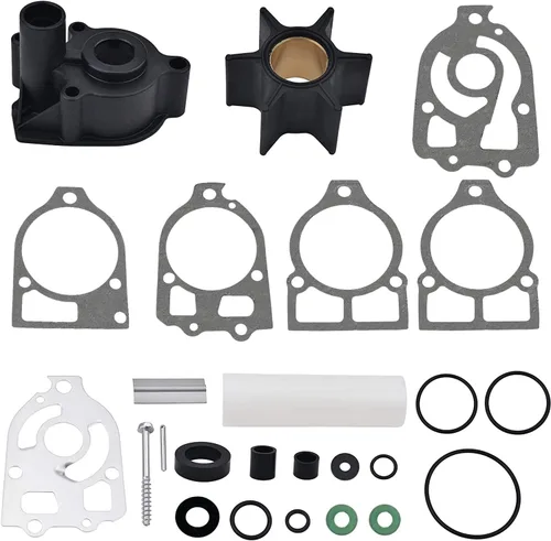 Miniatura 3 de 96148A8 Kit de impulsor de bomba de agua para motores fueraborda Mercury Mariner de 2 tiempos y unidades MerCruiser R MR Alpha One 46-96148A8