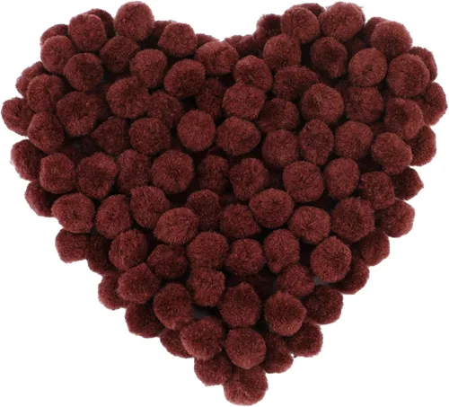 Miniatura 17 de Morfen 150 pompones para manualidades, color marrón claro, bolas de pompón mullido de 1 pulgada para manualidades, proyectos de manualidades