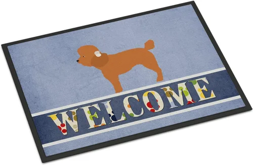 Miniatura 39 de Caroline's Treasures BB8321JMAT - Felpudo de bienvenida Berger Picard de 24 x 36 pulgadas, tapete azul para puerta delantera, para interiores