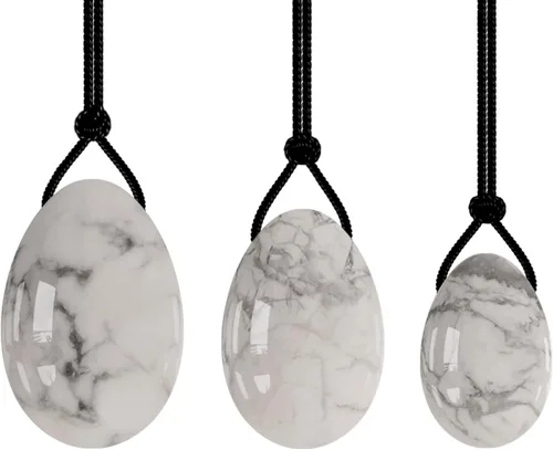 Miniatura 2 de 16 tipos de huevos de jade natural Yoni Huevos Kegel Ejercicio Mujeres Entrenamiento Apriete Masaje Bola de Cristal, Huevos de Jade 2-Huevos