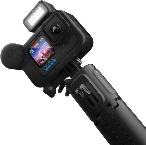 Miniatura 5 de GoPro HERO12 Black Creator Edition: incluye HERO12 Black, Volta (agarre de batería, trípode, control remoto), Media Mod, Light Mod, batería Enduro