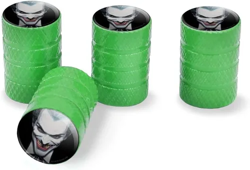 Miniatura 14 de GRAPHICS & MORE Batman Alex Ross Joker Head - Tapones de válvula de aluminio