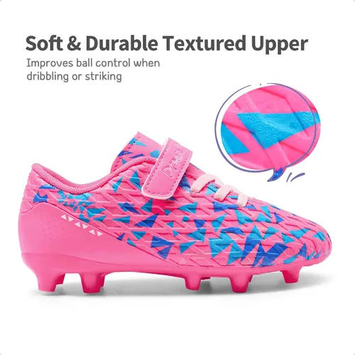 Miniatura 5 de DREAM PAIRS Zapatos de fútbol para niños y niñas, zapatos de fútbol para niños pequeñosniños grandes