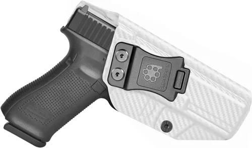 Miniatura 21 de Amberide IWB Kydex Holster for Glock 17/22 / 31/34 Gen 1-5, Concealed Carry, MOS and Non-MOS Options Available, Adjustable Cant, Posi-Click Fibra