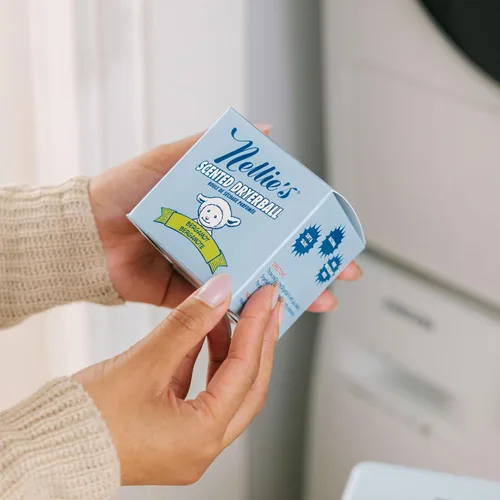 Miniatura 2 de Nellie's Dryerball de lana perfumada – Bergamota perfumada – Fabricado con lana 100% pura de Nueva Zelanda y dura aproximadamente 50 cargas