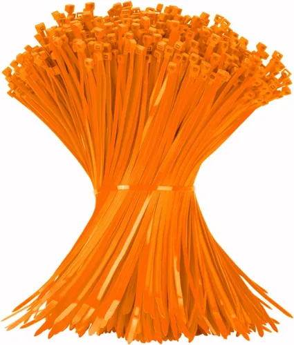 Miniatura 16 de Armpow Brida de cremallera púrpura de 6 pulgadas, 1000 unidades, 18 libras, brida de cremallera pequeña a media, brida de nailon PA66 resistente a