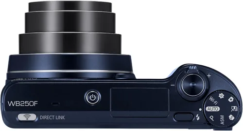 Miniatura 3 de Samsung WB250F - Cámara digital inteligente con Wi-Fi (Negro Cobalto)