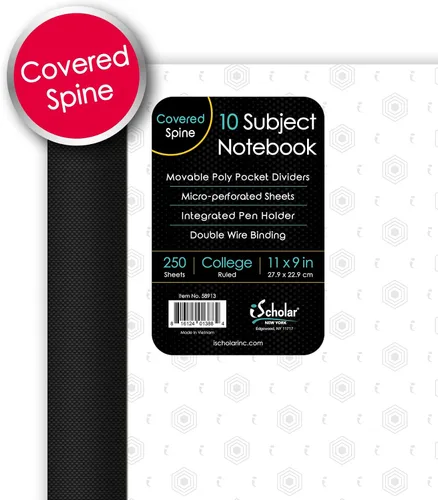 Miniatura 2 de Cuaderno de notas IQ Subject con espiral