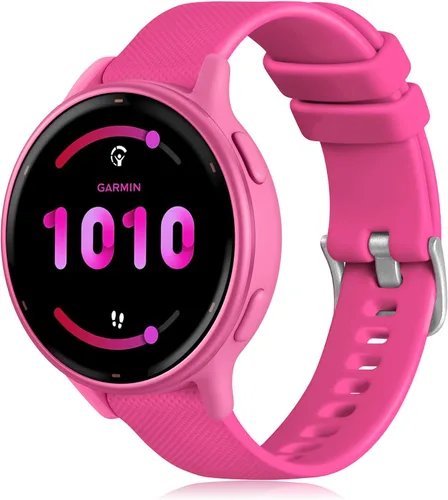 Miniatura 17 de GEAK Compatible con correas de reloj Garmin Vivoactive 5/Garmin Vivoactive 3, banda de silicona de 20 mm para Vivoactive 3 Music/Vivomove