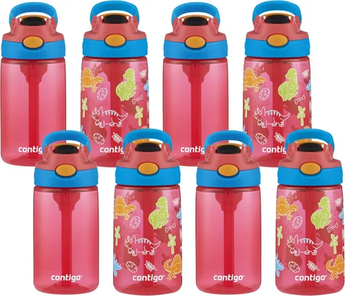 Miniatura 45 de Contigo Botella de agua con pajita para niños con tapa AUTOSPOUT de 20 onzas, arándano Azul (Arándano)