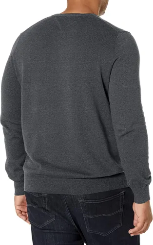 Miniatura 2 de Tommy Hilfiger Suéter esencial de algodón con cuello en V y manga larga para hombre