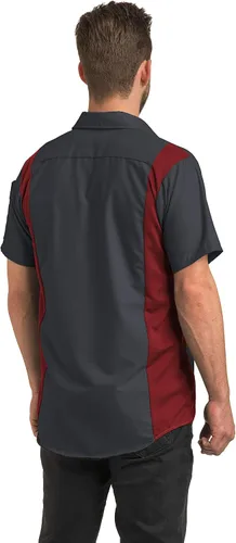 Miniatura 2 de Red Kap Men's Short Sleeve Performance Plus Shop Shirt with Oilblok Technology