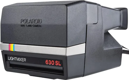 Miniatura 7 de Polaroid 630 SL Lightmixer Plata con Rayas Arco Iris