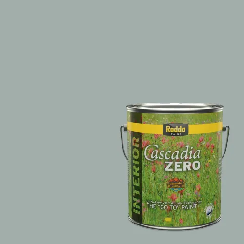 Miniatura 101 de Rodda Paint CASCADIA XL Pintura e imprimación satinada exterior en uno, cuarto de galón, solo ayer
