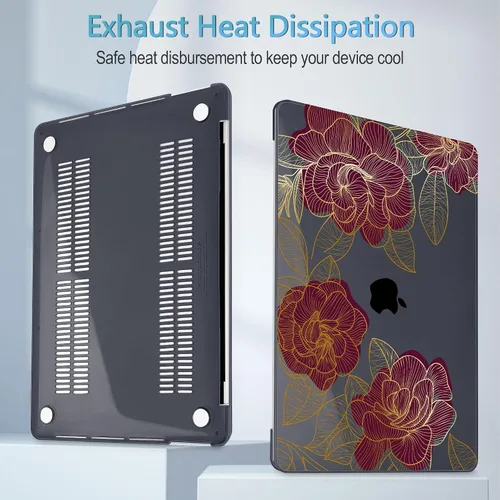 Miniatura 4 de Mektron Funda para MacBook Pro de 16 Pulgadas A2141 Versión 2019 con Pantalla Liquid Retina/Touch ID, Carcasa Rígida de Plástico con Funda