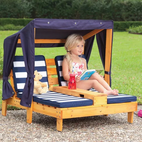 Miniatura 2 de KidKraft al aire última intervensión doble chaise lounge, talla única