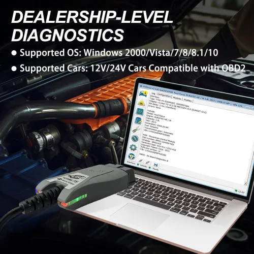Miniatura 4 de Vgate vLinker FS USB OBD2 a USB Herramienta de diagnóstico de coche lector de código para FORScan OBD2 adaptador