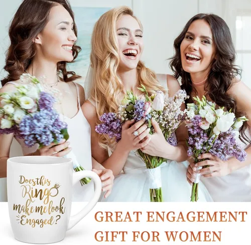 Miniatura 3 de Maustic Regalos de compromiso para mujeres, regalos de novia para ser, regalo de prometido para mujeres, regalo de despedida de soltera, taza