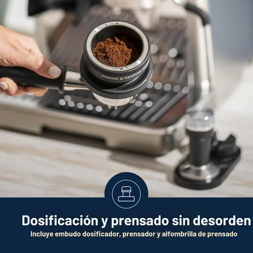 Miniatura 7 de De'Longhi La Specialista Arte Evo - Máquina de café espresso compacta con molinillo, varita de vapor de leche, espumador y herramientas