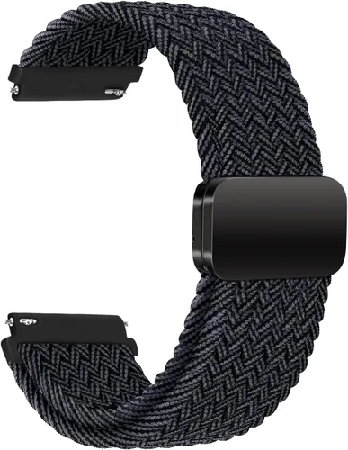 Miniatura 3 de Correa de nailon compatible con Samsung Galaxy Watch 7/6/5/4/FE 1.732 in 1.575 in/Galaxy Watch 5 Pro 1.772 in/Watch 4/6 Classic 1.850 in 1.811 in
