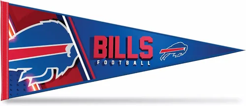 Miniatura 15 de Rico Industries NFL Football Primary 12" x 30" Felt Wall Décor Pennant - Great for Home/Bed Room/Man Cave Décor