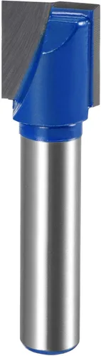 Miniatura 16 de uxcell Broca inferior del router de la limpieza de la caña del diámetro 26.2 ft m de 55.8 ft m, cortador inclinado carburo de 2 flautas sin