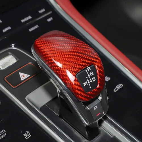Miniatura 8 de Cubierta de fibra de carbono real para Porsche Panamera 2017-2025 Porsche Panamera Accesorios (negro)