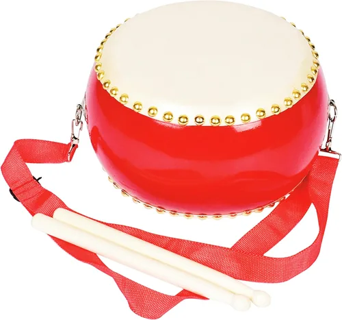 Tambores Percusión Tambor Chino Pandereta de Mano Taiko Bongos Regalos Musicales Instrumentos para Niños Conjunto de Aprendizaje Sensorial Niño