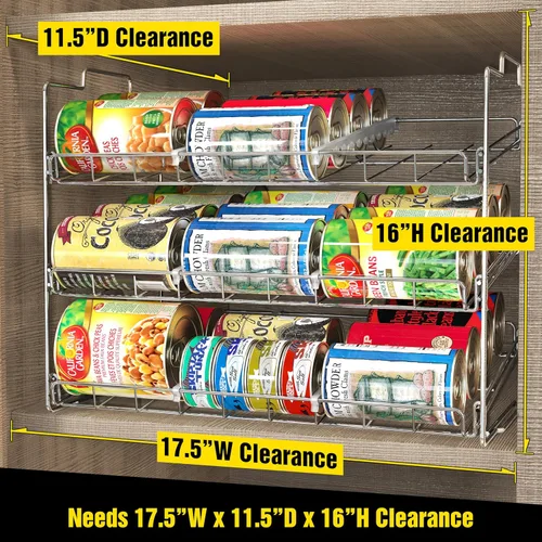 Miniatura 4 de Organizador, acabado chapado en cromo Decobros Supreme apilables cromado