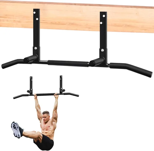 Miniatura 10 de ATENTO Pull Up Bar, Chin Up Bars Ceiling Mount, Workout for Home Gym, Beam, Crossfit - Heavy-Duty, Foam Grip, Easy installation
