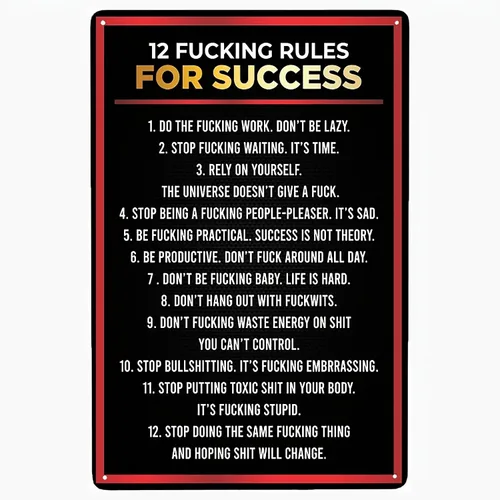 Miniatura 9 de Letrero de metal para motocicleta, regalos para jinetes, hombres, «You Don't Stop Riding When Get Old Wall Art Decor Rider Tin Garage Signs Man Cave