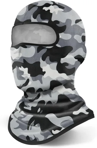 Miniatura 39 de YESLIFE Pasamontañas de esquí para hombres, máscara facial de verano para cascos de motocicleta, accesorios de motocross, polaina de cuello, bandanas