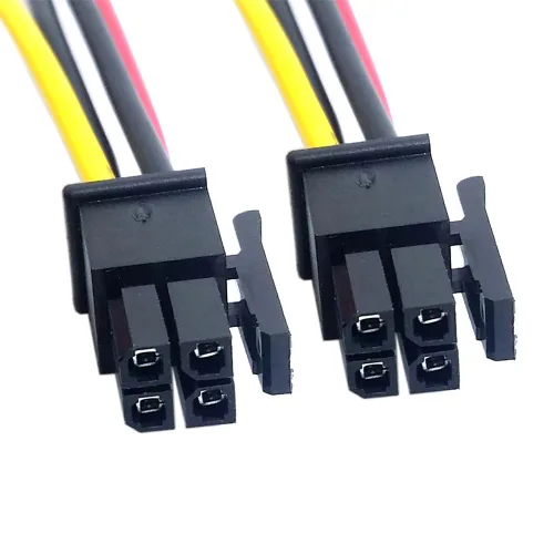 Miniatura 9 de xiwai Cable de alimentación ATX para conector Molex Micro Fit de 4 pines macho a 4 pines macho de alimentación 12 V Cable 23.6 in 20 AWG Paso =