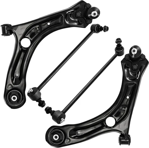 Miniatura 184 de Detroit Axle - Brazos de control superiores traseros para Chrysler 300 Dodge Challenger Charger Magnum, reemplazo del conjunto de brazos de control