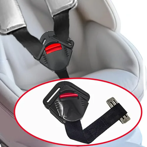 Miniatura 5 de Clip universal para arnés de pecho para asiento de bebé y arnés de pecho para asiento de niño, hebilla de bloqueo universal de repuesto para niños