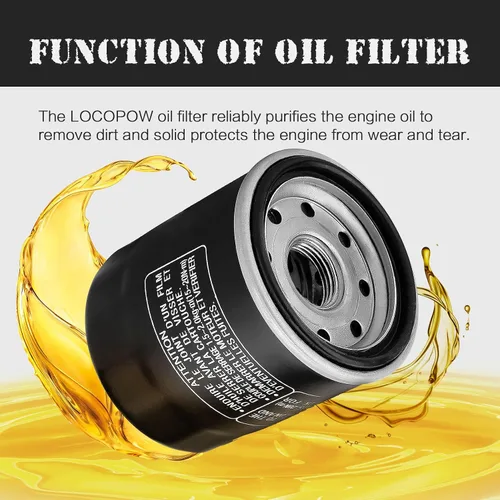 Miniatura 6 de LOCOPOW 2520799 3084963 Filtro de aceite para Polaris Sportsman 500 400 450 335 570 Ranger Trail boss Trailblazer 330 Scrambler 850 XP 1000 Hawkeye