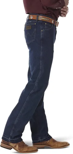Miniatura 3 de Wrangler Vaqueros de corte vaquero de alta calidad para hombre que absorbe la comodidad