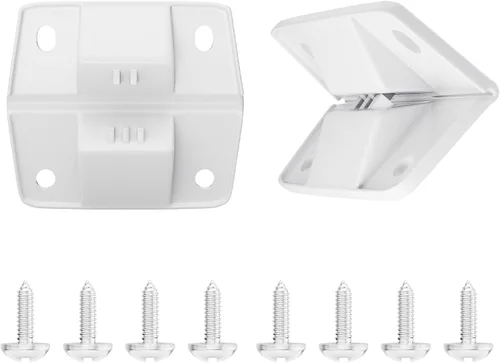 Bisagras de plástico de repuesto compatibles con Coleman Coolers modelos 5226 5250 6262 6270 y más, kit de reparación de bisagras de pecho de hielo