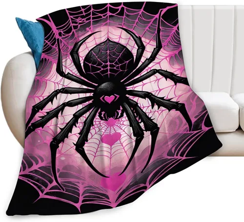 Miniatura 114 de Manta de Polilla Suave y Esponjosa de Vellón Gótico Mariposa Luna Mantas Decorativas Acogedoras y Cálidas de Franela de Felpa Regalos para Niños