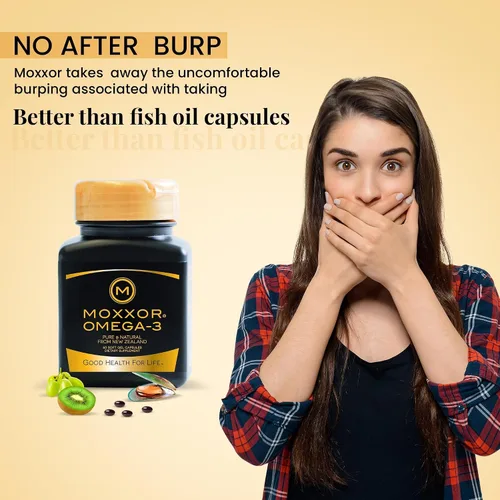 Miniatura 3 de Aceite de mejillón con labios verdes de Nueva Zelanda Omega 3, tapa suave para apoyo articular y movilidad, apoyo cardíaco e inmunológico, sin