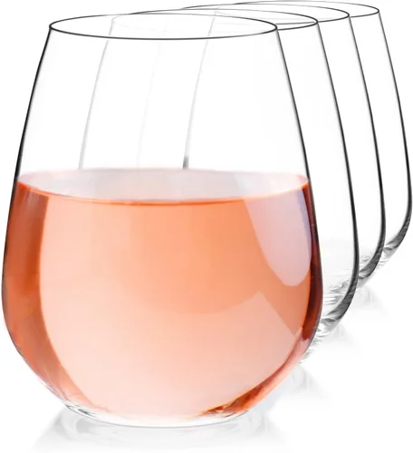 Miniatura 8 de Luigi Bormioli Crescendo Bourgogne - Juego de 4 copas de vino tinto de 22.25 onzas con forma de cuenco curvado para tintos de cuerpo completo