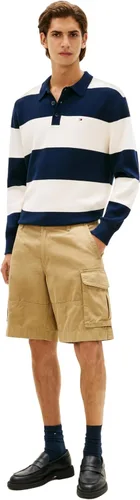 Miniatura 3 de Tommy Hilfiger Pantalones cortos cargo de algodón elástico con 6 bolsillos para hombre