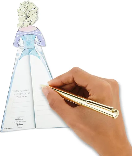 Miniatura 6 de Hallmark Paper Wonder Frozen - Tarjeta de cumpleaños emergente de Princesa Disney (Elsa Panal de Miel) para cumpleaños, aliento, todas las ocasiones