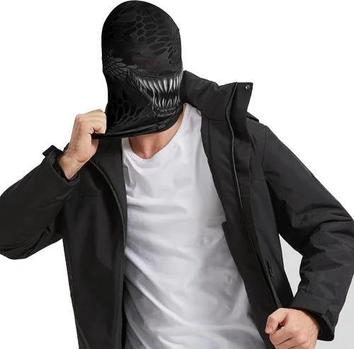 Miniatura 4 de Obacle Máscara de calavera para Halloween, máscara de cara completa, pasamontañas para invierno y clima frío