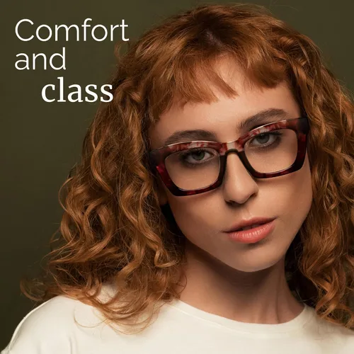 Miniatura 8 de CCVOO Lentes de lectura elegantes para mujer, anteojos elegantes, lectores de luz azul, tramposos