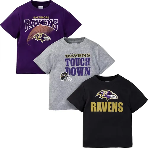 Miniatura 20 de Gerber Unisex Baby NFL 3 Pack Short Sleeve Team Fan Tee Shirt