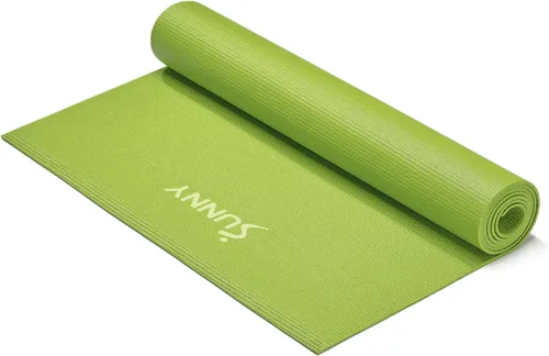 Miniatura 15 de Sunny Health & Fitness Alfombrilla de yoga antideslizante: duradera, antidesgarros, ligera, soporte acolchado para yoga, pilates, ejercicios de Azul